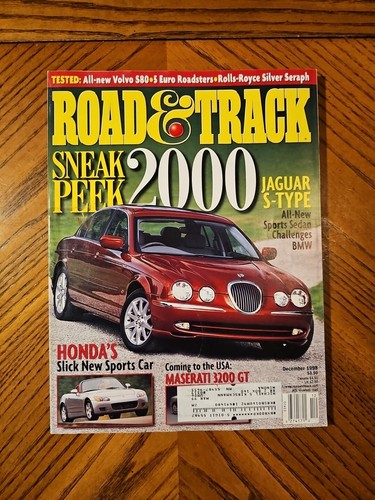 Road track magazine december - track,