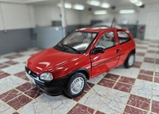 WHITEBOX 1993 OPEL (VAUXHALL) CORSA B 1.2 i RED 1/24 SCALE DIECAST MODEL CAR