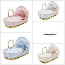 Beautiful Dolls Moses Basket