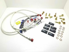 Set brake pipes front - pipes,