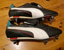 Puma Shoes ?? Football Boots Leather VTG pezzey super Vintage UK 11 retro