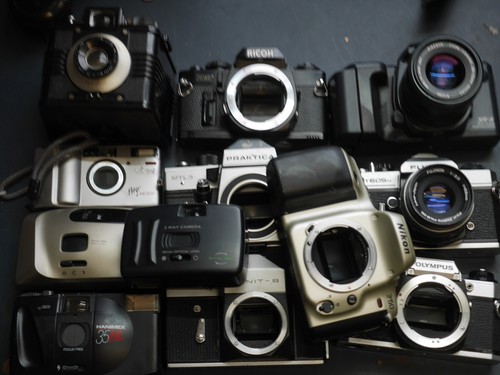 Job lot cameras - nikon, rollei