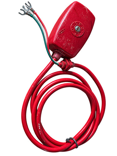 Gpo telephone red line - line, cord