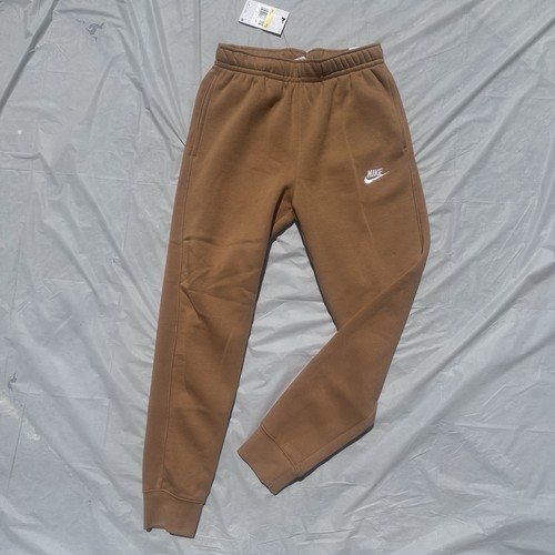 Nike men tan brown - s, fleece
