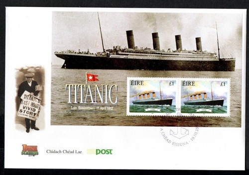 Ireland 1999 titanic - ireland, minisheet