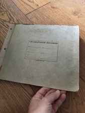 Very Old Gramophone Record Collection In Cardboard Sleeves