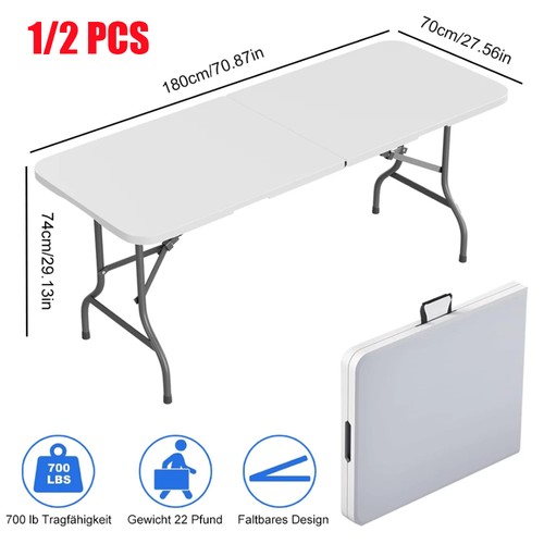 6ft folding table trestle - 6ft,