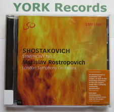 SHOSTAKOVICH - Symphony No 5 ROSTROPOVICH London Symphony Orch - Ex CD LSO Live