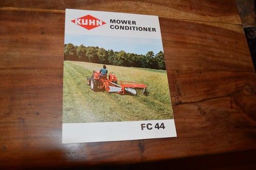 Kuhn fc44 mower conditioner - kuhn,
