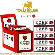 1000x ezee red rizla rolling - red,