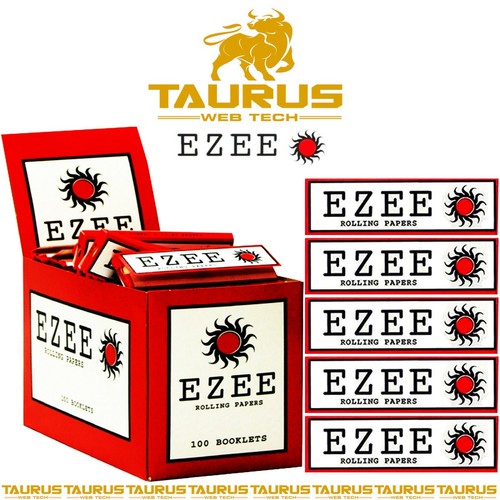1000x ezee red rizla rolling - ezee,