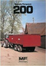 Massey Ferguson Trailer MF200 Brochure - MF 200