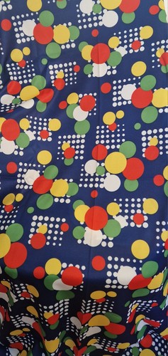 Vintage fabric dark blue