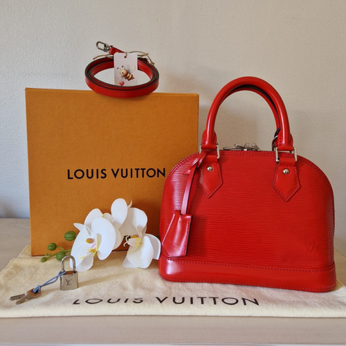Louis vuitton alma red - alma, bb