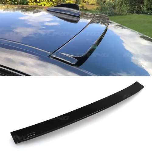 Gloss black roof spoiler rear - spoiler,