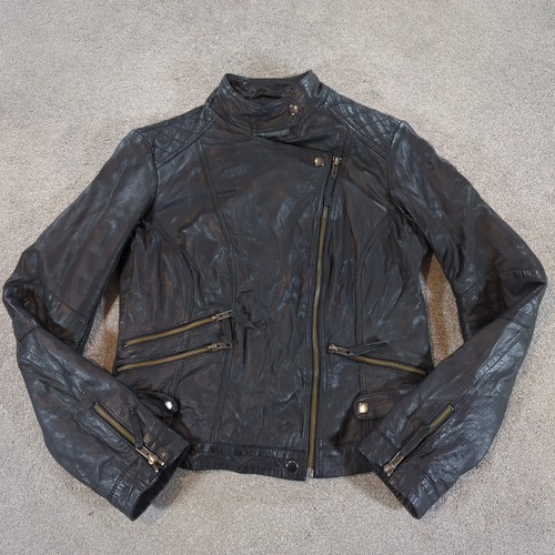 South real leather jacket - leather,