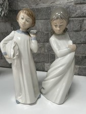 Ornaments- Zaphir Bedtime Figurines - Boy & Girl 