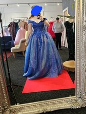 Blue Maral Ballgown Prom Dress - New With Tags