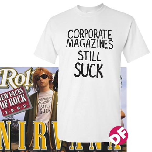 Nirvana kurt cobain tshirt - kurt,