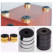 4pcs 48mm Amplifier Speaker Isolation Feet Mats HiFi Stand Pad Audio Equipment