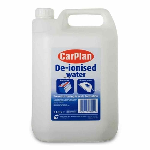 Ionised water x - de-ionised, 5
