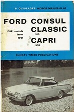 FORD CONSUL CLASSIC 315 &