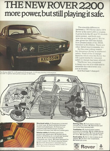 Rover 2200 and - sc, original