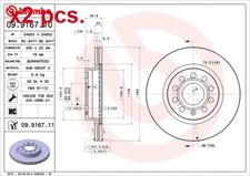 X2 PCS FRONT BRAKE DISC ROTOS