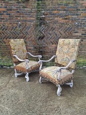 Pair Of Lime Waxed French