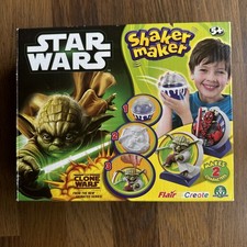 Rare Star Wars The Clone Wars Shaker Maker Kit 2013 Make Darth Maul Yoda models