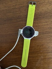 Garmin Forerunner 220 Watch And Charger (purple With green strap)