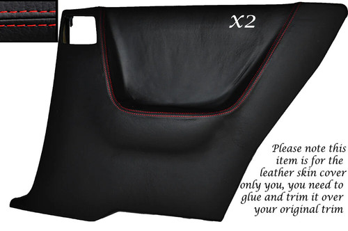 Red stitch rear full - red,