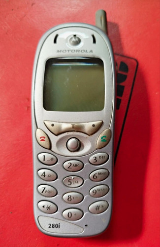 Motorola 280i vintage - 280i, silver