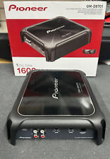 PIONEER CAR AMP 1600W MAX MONO ONE BASS SUBWOOFER CHANNEL GM-D8701 OPENBOX