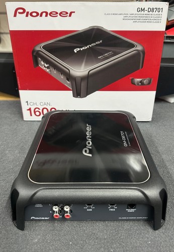 Pioneer car amp 1600w max - pioneer,