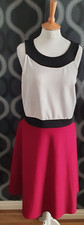 SAMYA Burgundy Black & Ivory