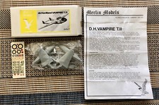 1:72 Merlin Models No.17 De Havilland Vampire T. 11
