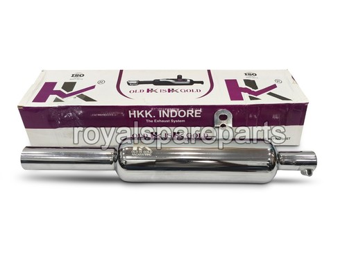 Indori chromed silencer - "indori,