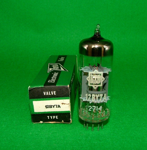 12by7a rsd pentode vintage - 12by7a,