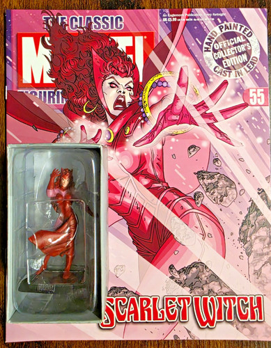 Scarlet witch marvel eaglemoss - scarlet,
