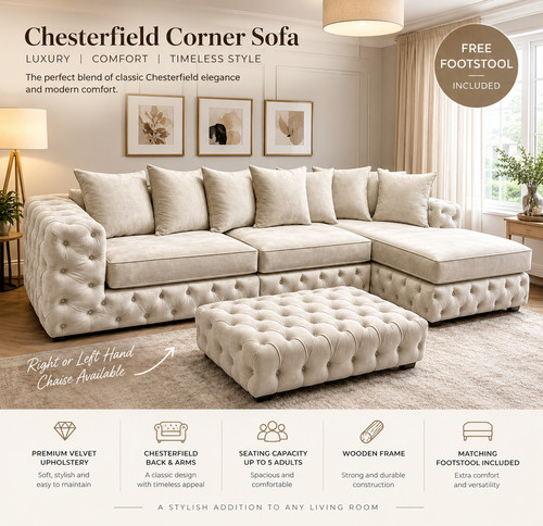 Corner sofa cream - corner,