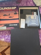 Gunship 2000 Micro prose Commodore Amiga Boxed Complete Mint Condition 