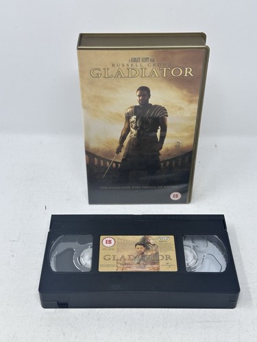 Gladiator vhs tape - vhs,