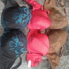 Job Lot 3 Padded Underwired