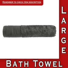 Bamboo Bath Towels Sustainable Eco-Friendly Soft Hypoallergenic Bathroom Towel