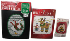 Lot of 3 Holiday Themed Cross