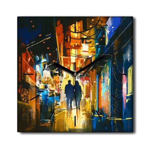 Silent clock canvas photo - silent,
