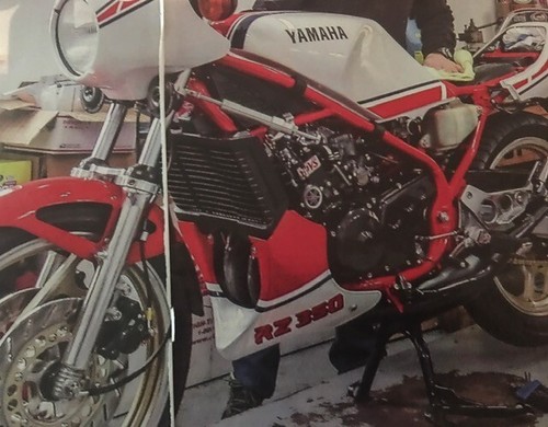 Yamaha 350 6 pages of - rz,