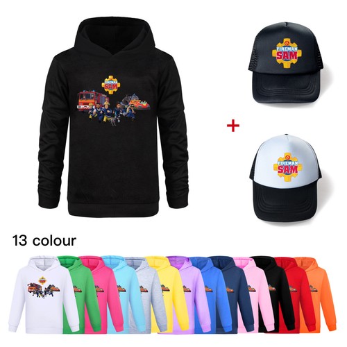 New boys fireman sam - new, hoody