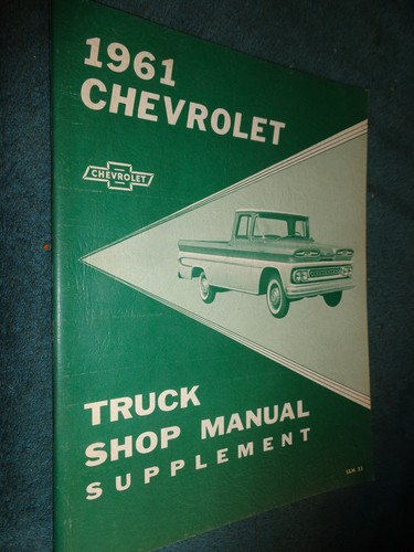 1961 chevrolet truck - 1961, shop